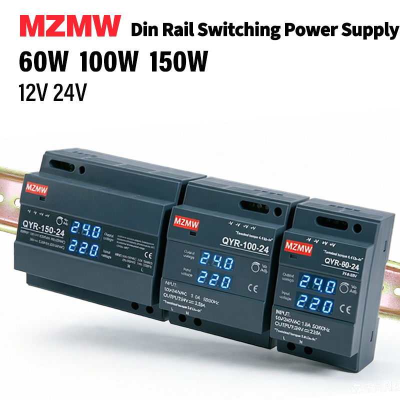 MZMW 60W 100W 150W DIN Rail Sw - огляд і ціна Smps Power Supply