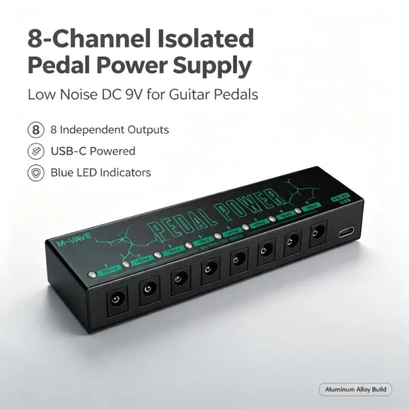 Compact 8 Channel Isolated Ped - огляд і ціна Power Supply
