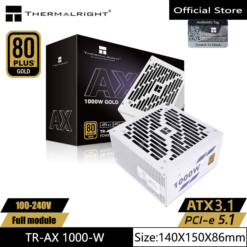 Thermalright TR-AX1000-W fully - огляд і ціна Power Supply 750W