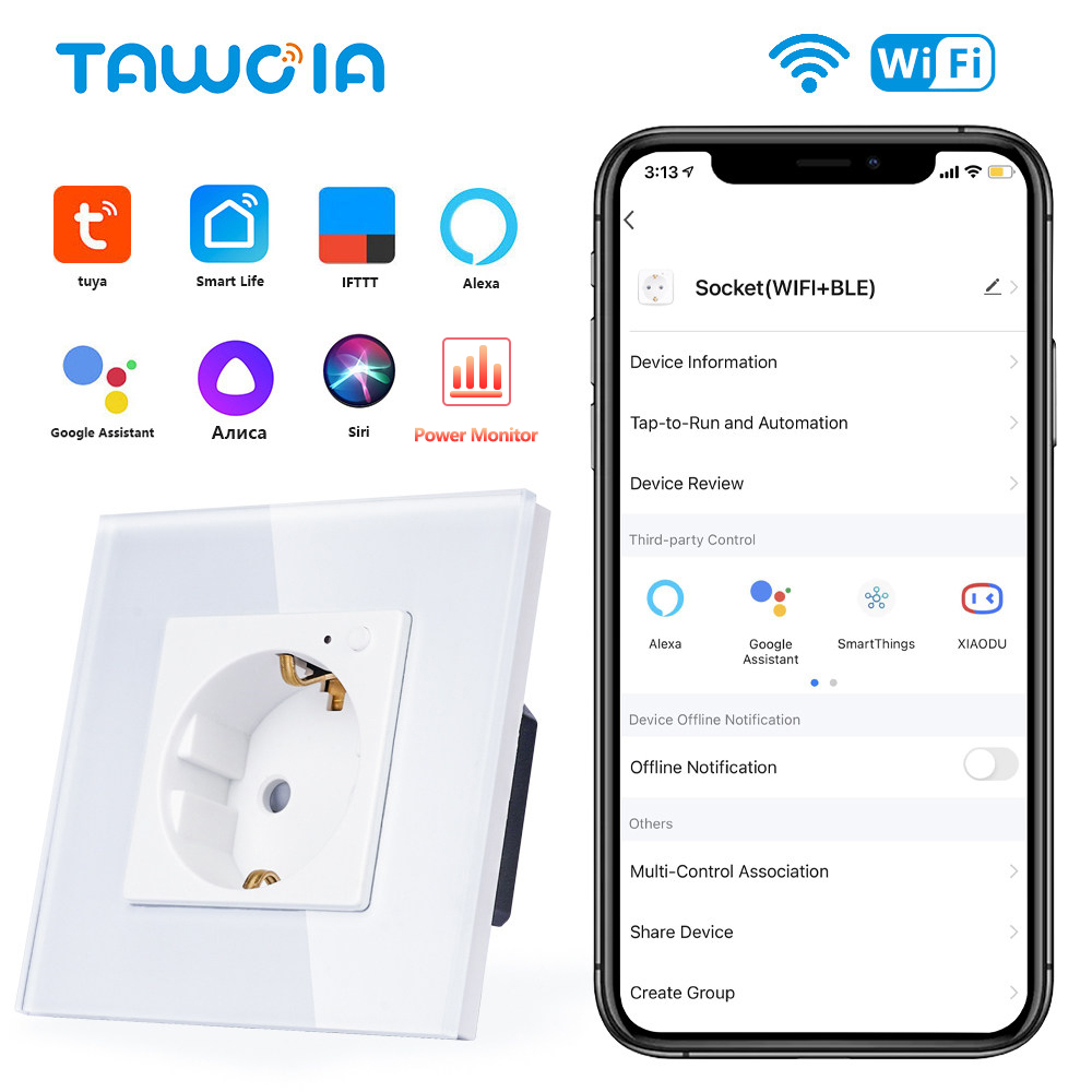 TAWOIA Wifi Wall Socket EU Sta - огляд і ціна Open Frame Power Supply