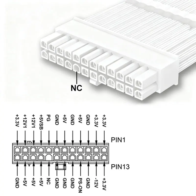 White 750w 850w 1000W 1200W Wa - огляд і ціна Modular Power Supply