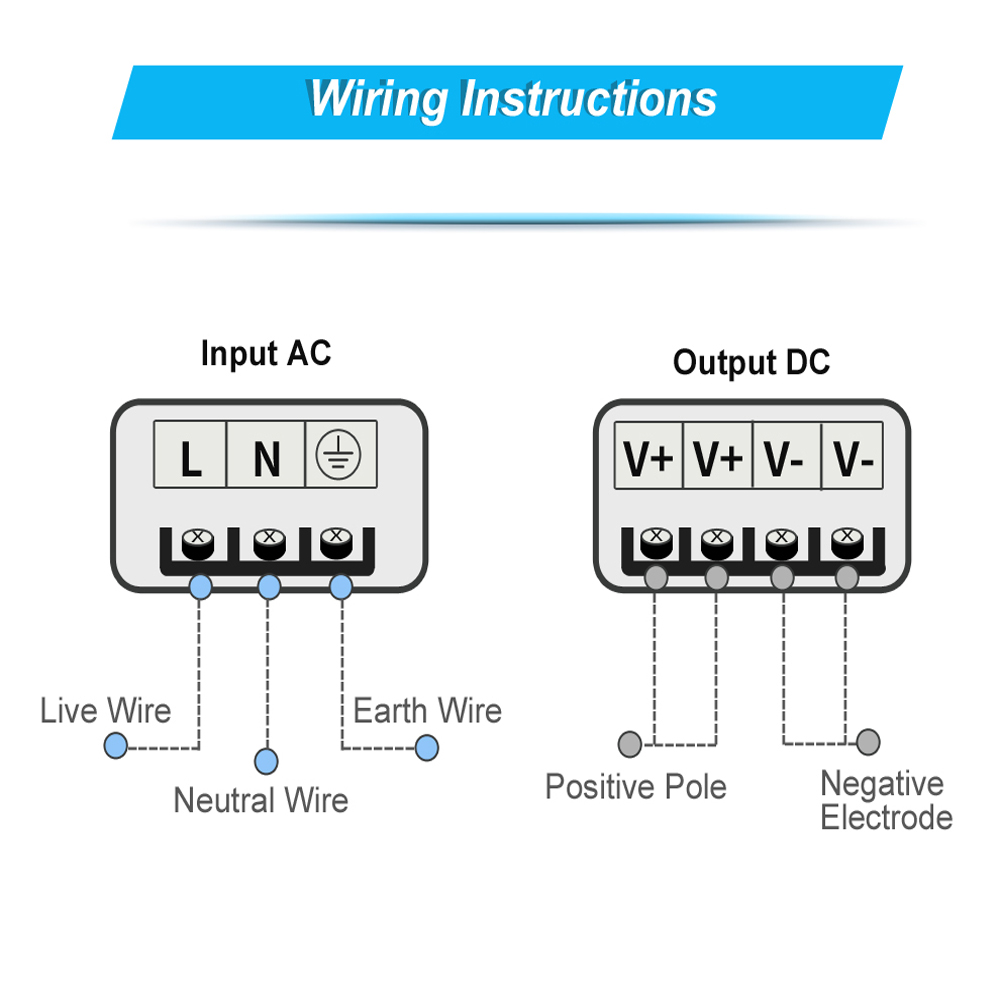 AC 220V To 12V DC Switching Po - огляд і ціна Smps Power Supply
